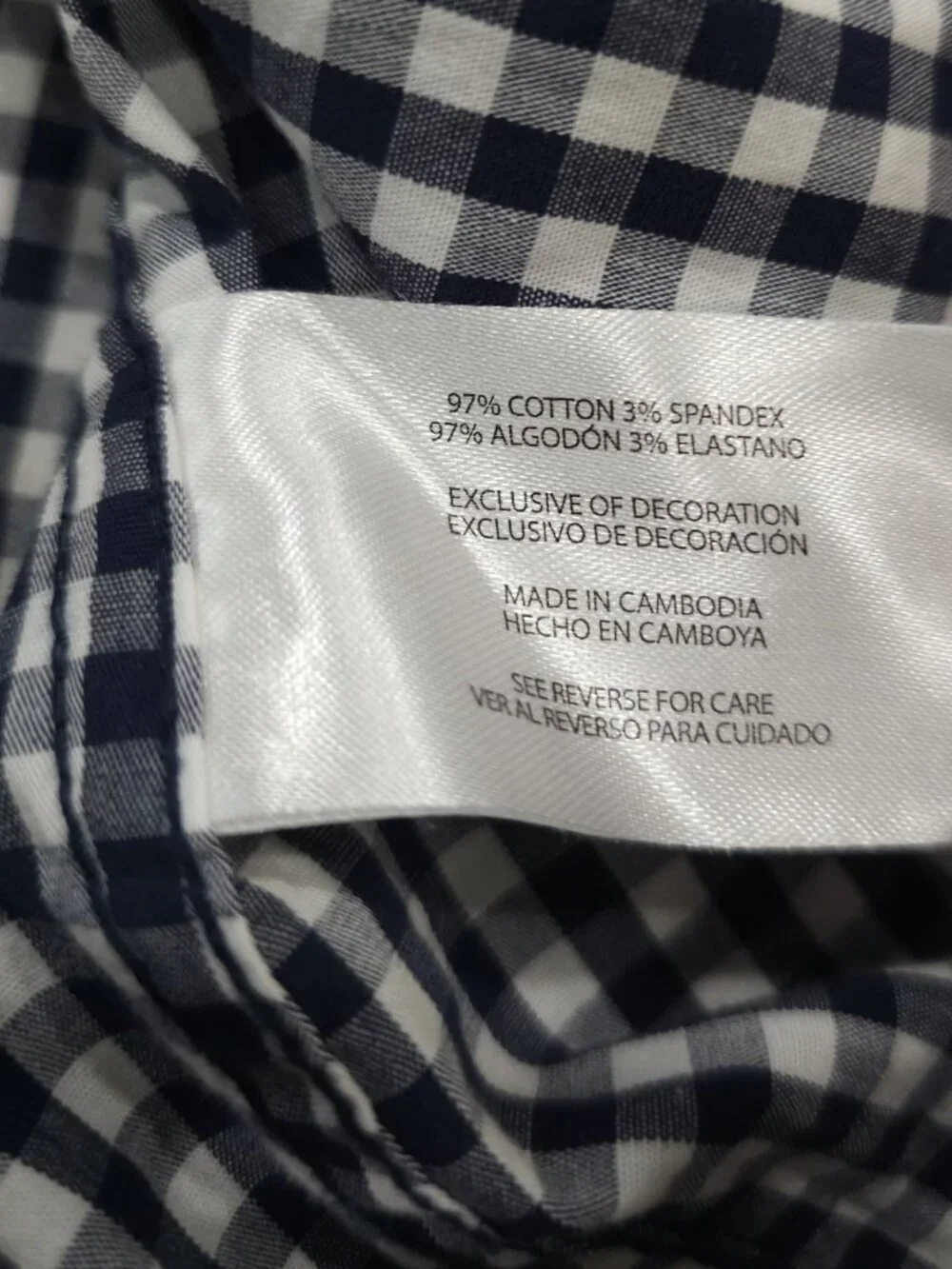 Banana Republic Men's XL Slim Fit Cotton Shirt Blue White Long Sleeve
